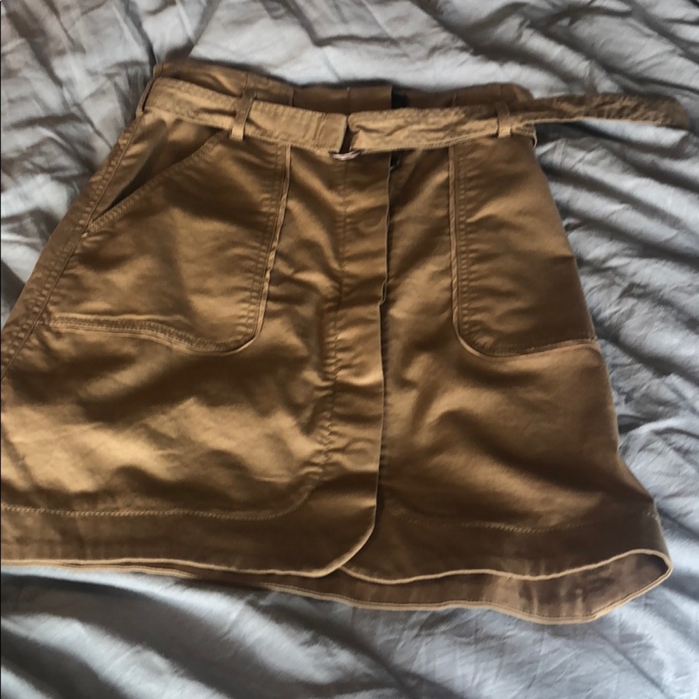 Loft khaki skirt